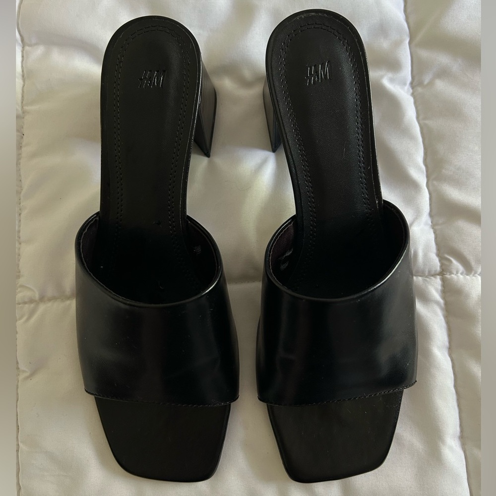 H&M Heeled Mules